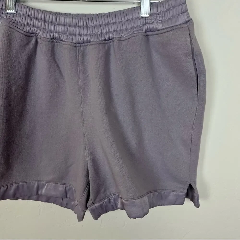 RtA Edgar Sweat Shorts in Dusk Mauve